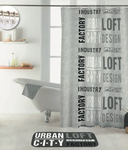 Loft Shower curtain